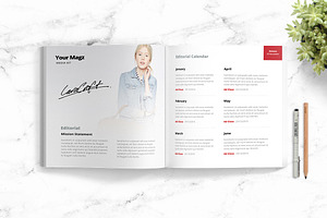 Magazine Media Kit Template