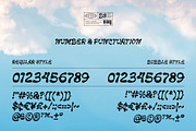 Lacupra - Liquid Bubble Display Font, a Sans Serif Font by Drizy (Thumbnail 5 of 10)