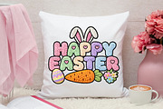Crochet Happy Easter Png, Easter Png, an Illustration by Canvas Craft (Thumbnail 6 of 7)