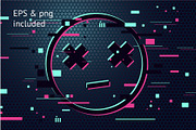 Glitch Vector Elements, a Templates & Theme by ne2pi (Thumbnail 3 of 5)
