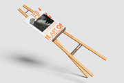 Stand Poster Mockup, an Advertising Mockup by Pikachudesign (Thumbnail 5 of 5)