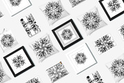 Abstract patterns, hand-drawn, a Pattern Graphic by Allween (Thumbnail 4 of 6)