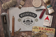 280 Outdoor logos and badges, a Branding & Logo Template by Vasya Kobelev (Thumbnail 30 of 83)