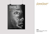 Poster Mockup Template, a Product Mockup by iconisusmockup (Thumbnail 3 of 5)