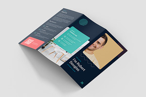 Resume Brochure Tri-Fold Template