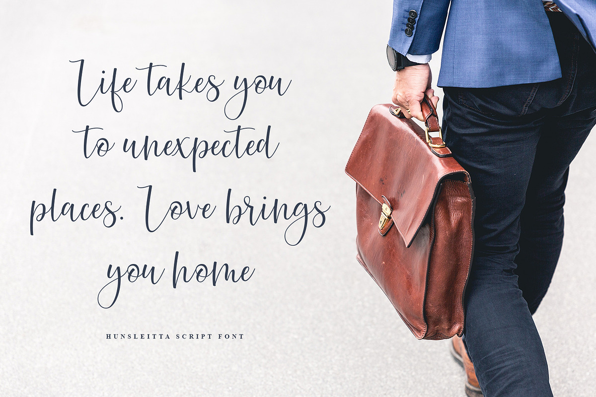Hunsleitta - Script Font, a Script Font by Maculinc Type (Photo 9 of 18)
