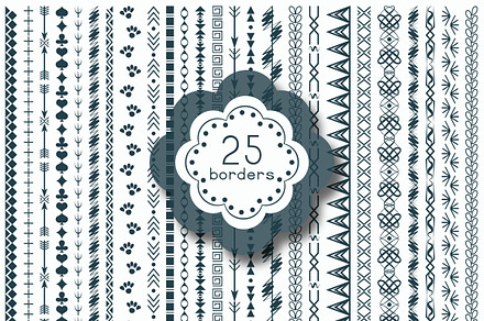 Different Borders Vector Collection