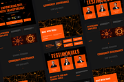 Figma Web3 Protocol Landing Page, a Landing Page Template by Musara (Thumbnail 2 of 8)