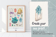 Minerals Watercolor, an Illustration by Soir Creative (Thumbnail 3 of 8)