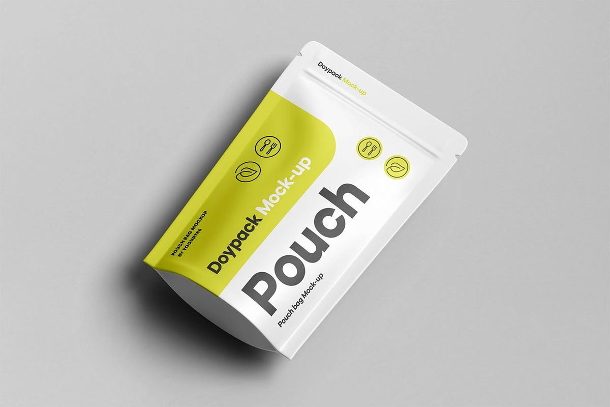 Doypack Pouch Mock-up, a Packaging Mockup by Se٧enStudio (Photo 8 of 12)