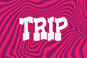 Acid Cowboy OTF Psychedelic Typeface, a Font by Strange Customs (Thumbnail 3 of 3)