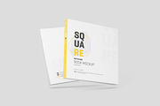 Square Softcover Book Mockup, a Books & Magazine Mockup by Toasin Studio (Thumbnail 11 of 20)