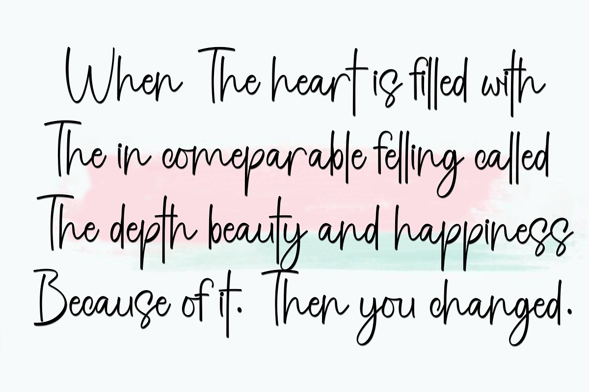 Stay Strong, a Handwritten Font by InermediaSTUDIO (Photo 7 of 8)
