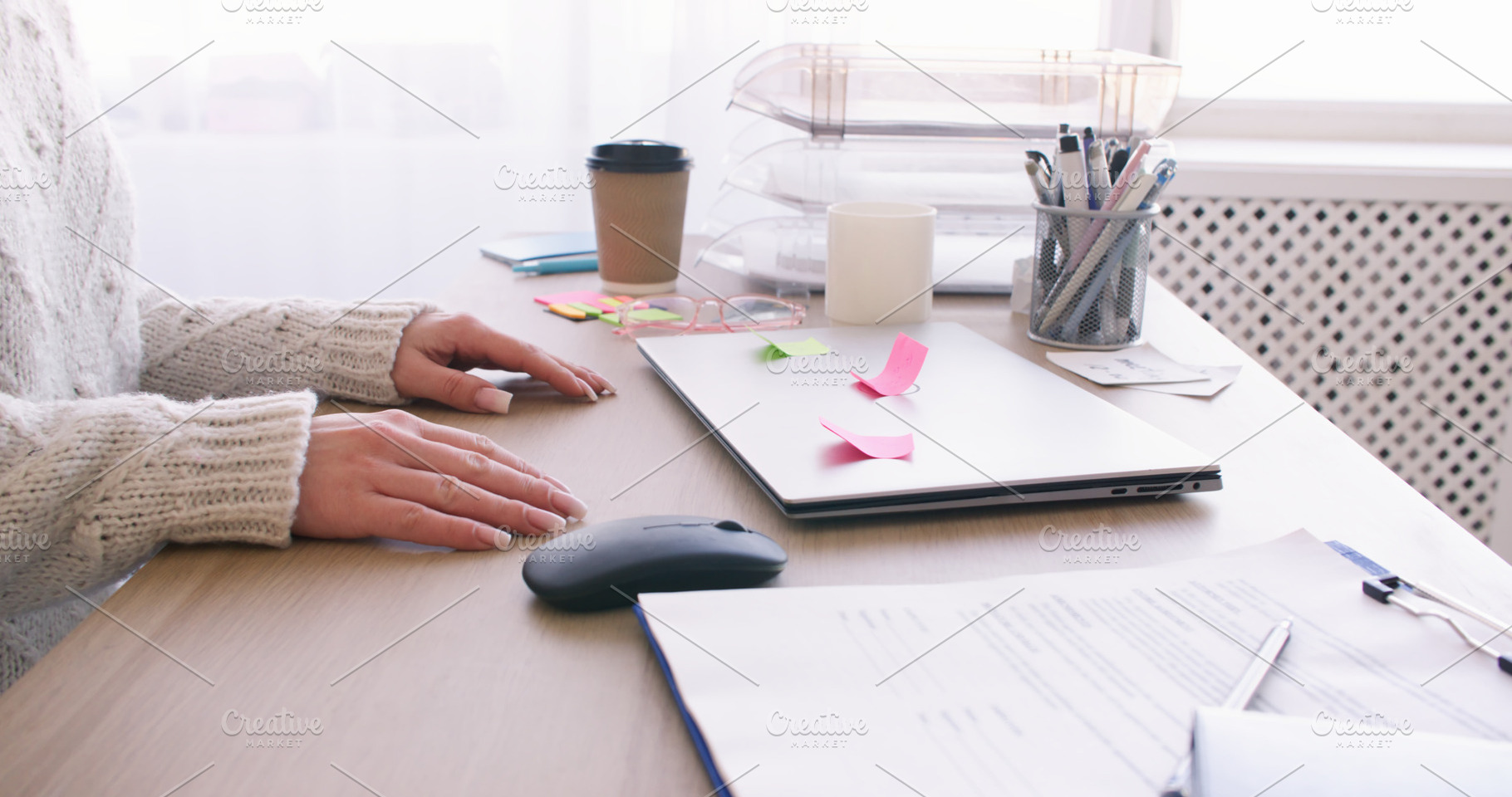 Work lifestyle business paperwork manager office, a Person Photo by Photo Drive Studio