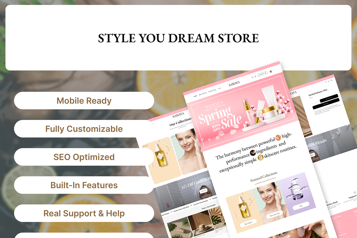Samaya - Natural Skincare Theme, a Shopify Template by AtelierDuVow (Photo 9 of 10)