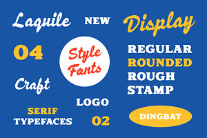 Laquile - Display Font