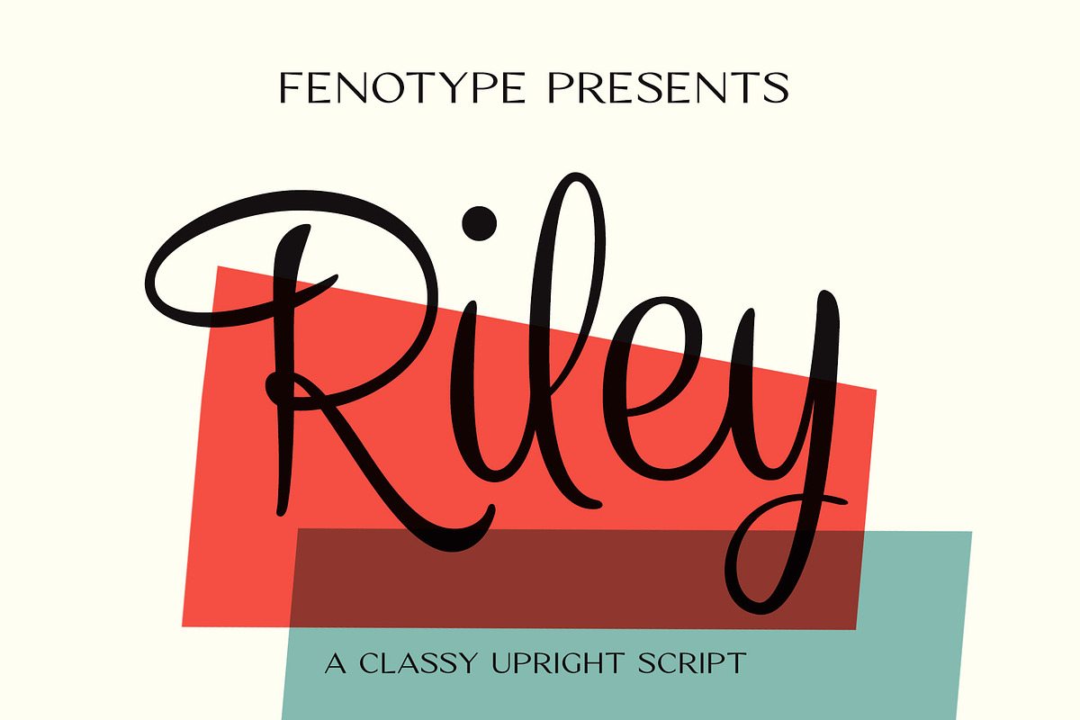 Riley -Vintage Script