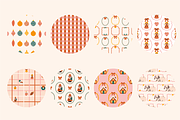 140 Cozy Retro Christmas Clipart, a Seasonal Illustration by Zeukaa (Thumbnail 20 of 21)