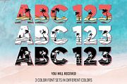 Summer Beach Font, a Symbol Font by Font Craft Studio (Thumbnail 4 of 9)