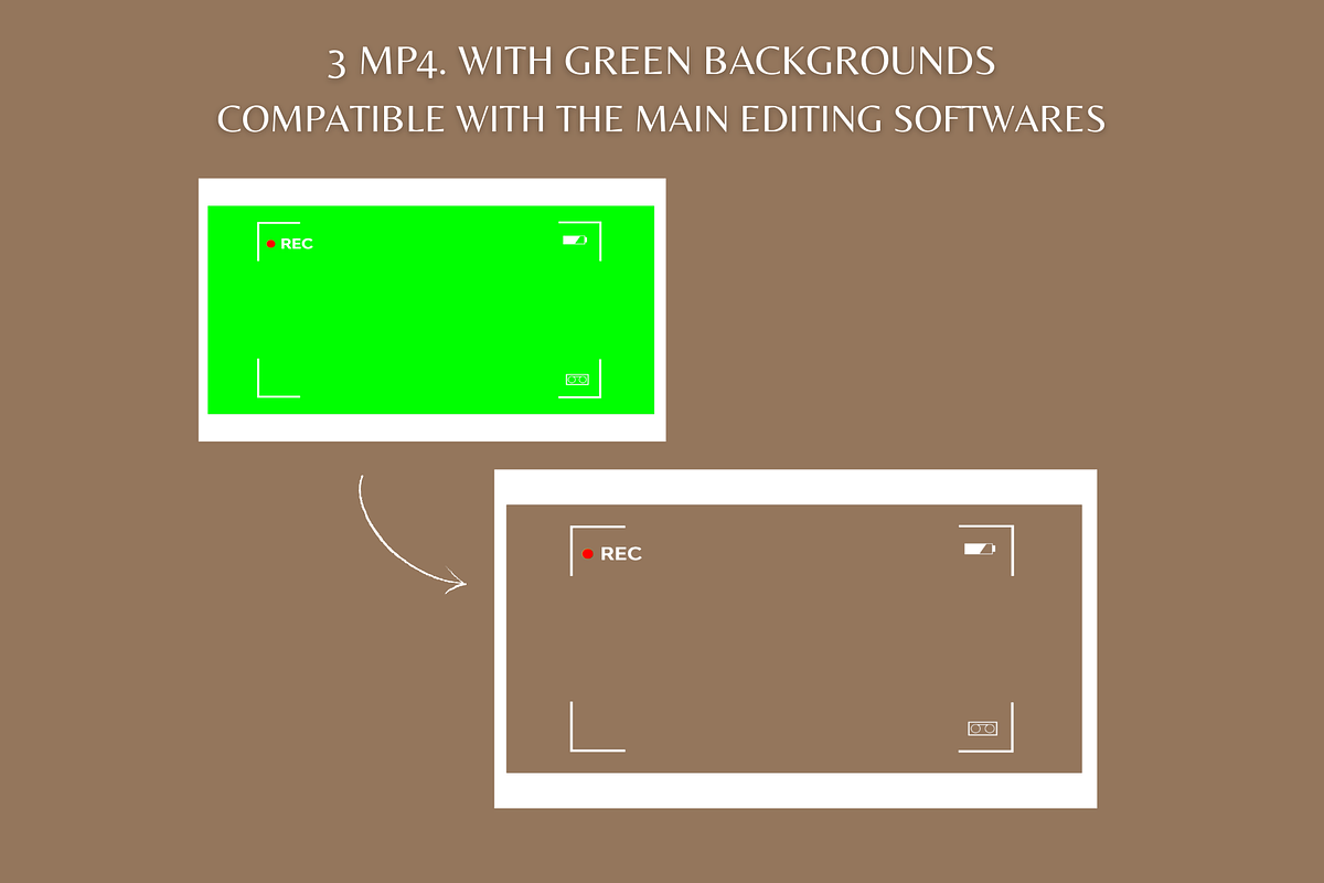 Animated Video Record Frames, a Background Graphic by Mstvisuals