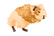 Cute, funny guinea pig animals set, an Animal Illustration by Good Studio (Thumbnail 2 of 14)