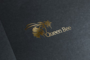 Queen Bee Logo, a Branding & Logo Template by conac.danbogdan (Thumbnail 1 of 4)