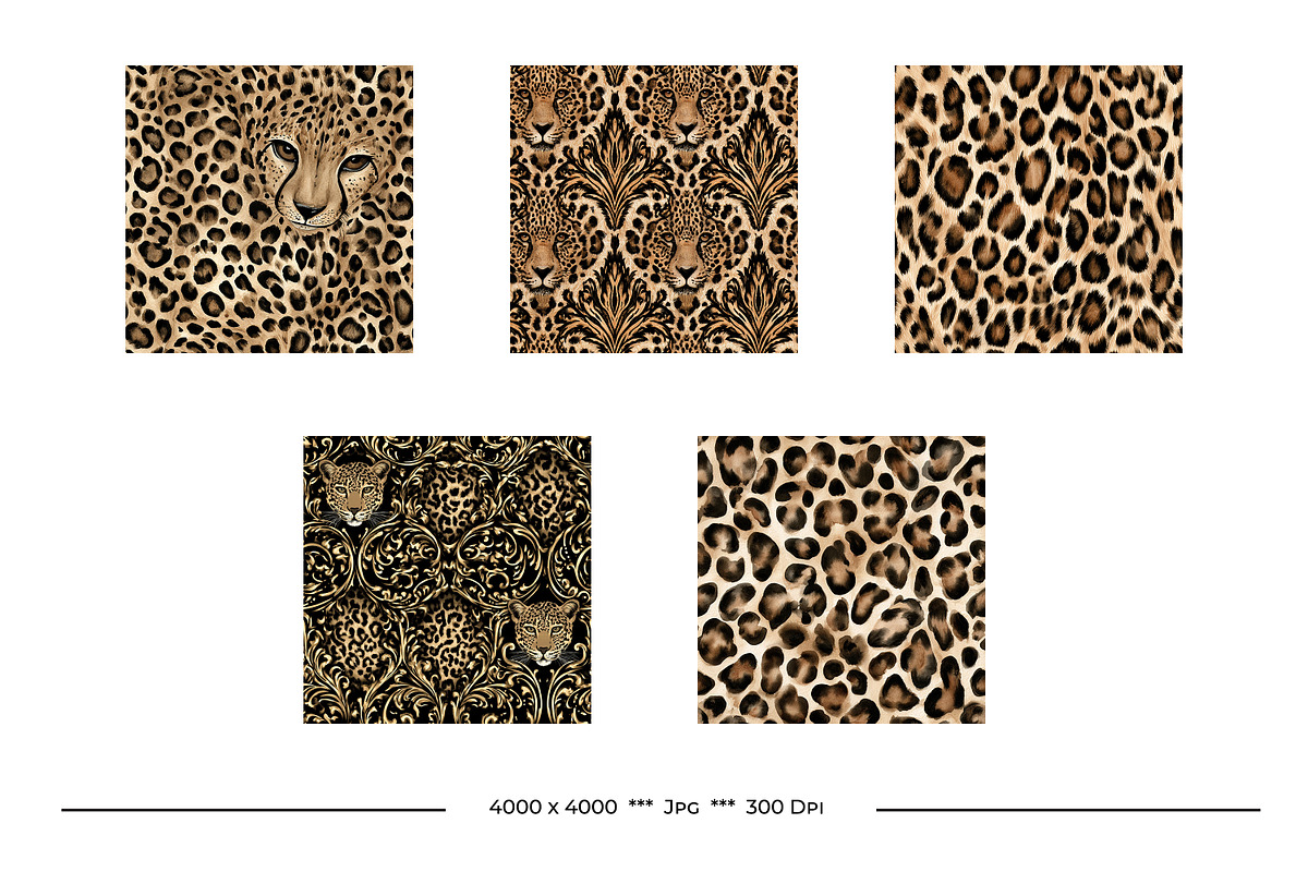 Leopard Skin Animal Prints, a Pattern Graphic by karenfoleyphoto (Photo 8 of 8)