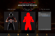 Burn Photoshop Action CS3+, an Action Add-On by Amorjesu.com (Thumbnail 2 of 16)