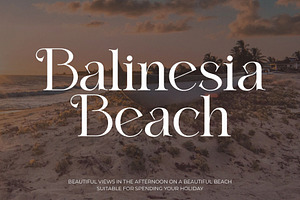 Gallina Elegant Serif Typeface