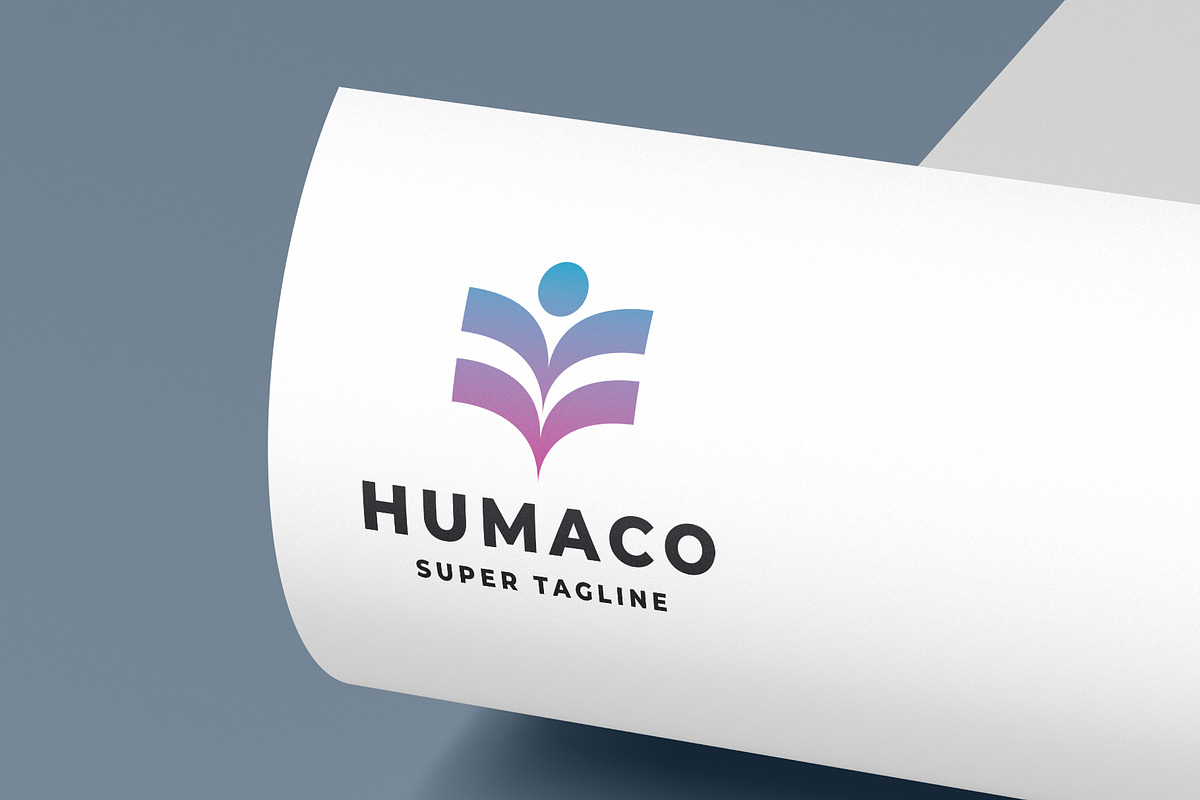 Human Education Book Logo, a Branding & Logo Template by Design_Planet (Photo 2 of 2)
