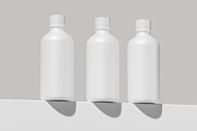 Plastic Bottle Mockup, a Packaging Mockup by Permadi Creative (Thumbnail 3 of 5)