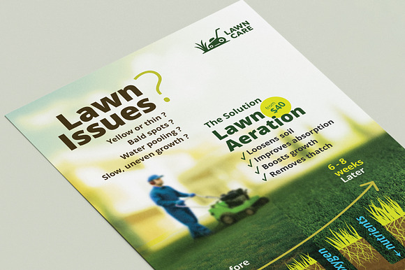 Lawn Aeration Flyer Canva Template preview 7