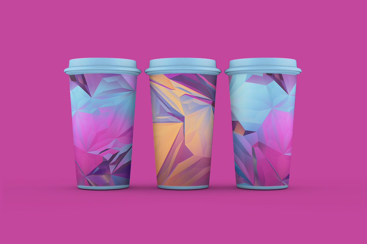 Abstract Polygon Backgrounds-Crystal, a Wallpaper Graphic by BIBIART (Photo 3 of 13)