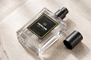 Luxury Perfume Bottle Mockup, a Packaging Mockup by graphypix (Thumbnail 1 of 4)