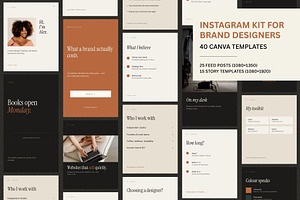 Canva Instagram Kit for Branding