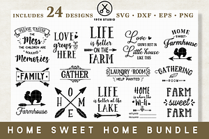 Home SVG Bundle | MB14