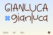 CS Gianluca – Messy Handwritten Font, a Handwritten Font by Craft Supply Co. (Thumbnail 1 of 8)