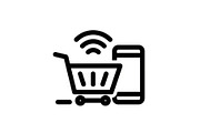 Minimal Shopping Cart Icons, an Icon by hafijul (Thumbnail 8 of 14)