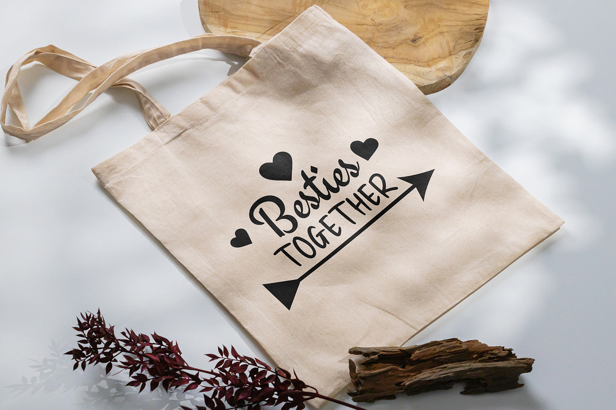 Besties Forever SVG Bundle, a Graphic by M9 Design (Photo 8 of 9)