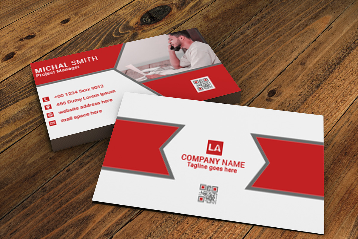04 Business Card Design Templates, a Business Card Template by Lakhan1998 (Photo 3 of 5)
