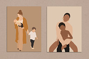Mother's Love Abstract Posters, a Decorative Illustration by Miracles Everywhere (Thumbnail 3 of 6)