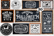 Farmhouse Halloween Sign SVG Bundle, an Object Graphic by Design's Dark (Thumbnail 9 of 9)