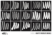 230 Graffiti procreate brushes, a Brush Add-On by Endete & Mazak brushes (Thumbnail 4 of 11)