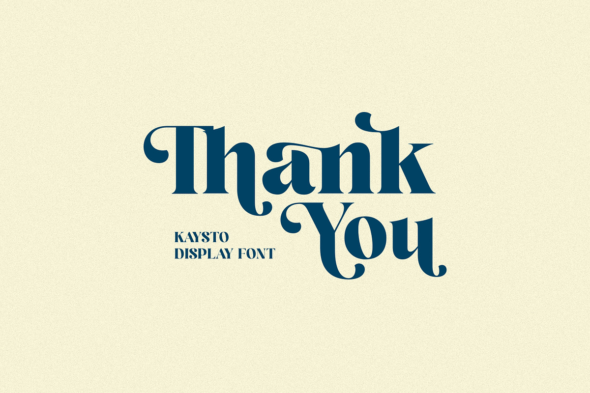 Kaysto - Serif Display Font, a Serif Font by Ekahermawan (Photo 15 of 15)