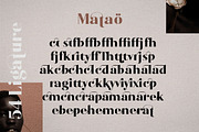 Mataö - Elegance Font Serif, a Font by Identy Studio (Thumbnail 6 of 24)