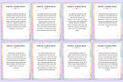 1000 Positive Affirmations For Women, a Stationery Template by Mustafiz (Thumbnail 4 of 8)