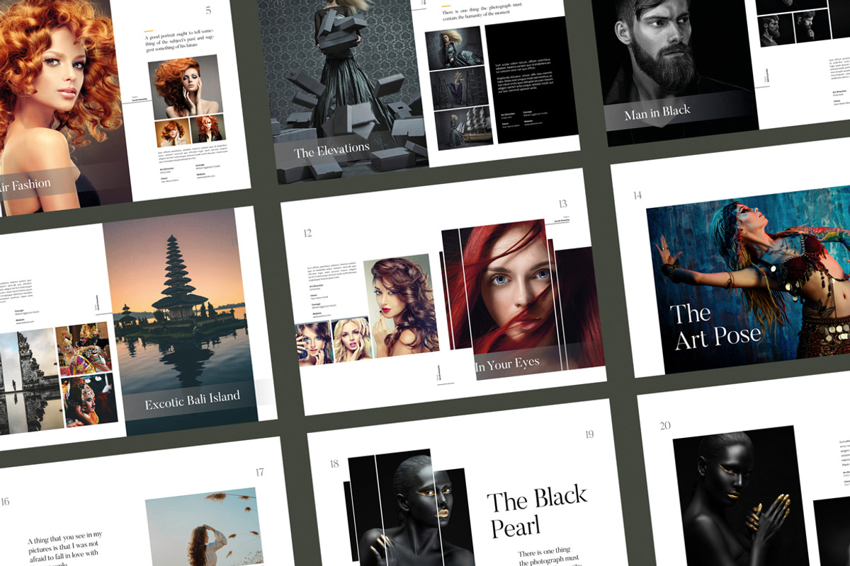 Photography Portfolio, a Brochure Template by adekfotografia (Photo 2 of 13)