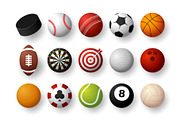 Sport equipment ball set, an Object Graphic by Lunarts Studio (Thumbnail 4 of 5)