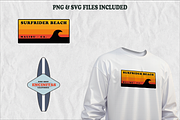 Vintage Beach & Surf Logos Bundle, an Object Illustration by Golden Vision Studio (Thumbnail 2 of 6)