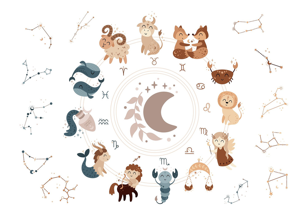 Zodiac baby collection, an Object Illustration by JulzaArt (Photo 3 of 10)